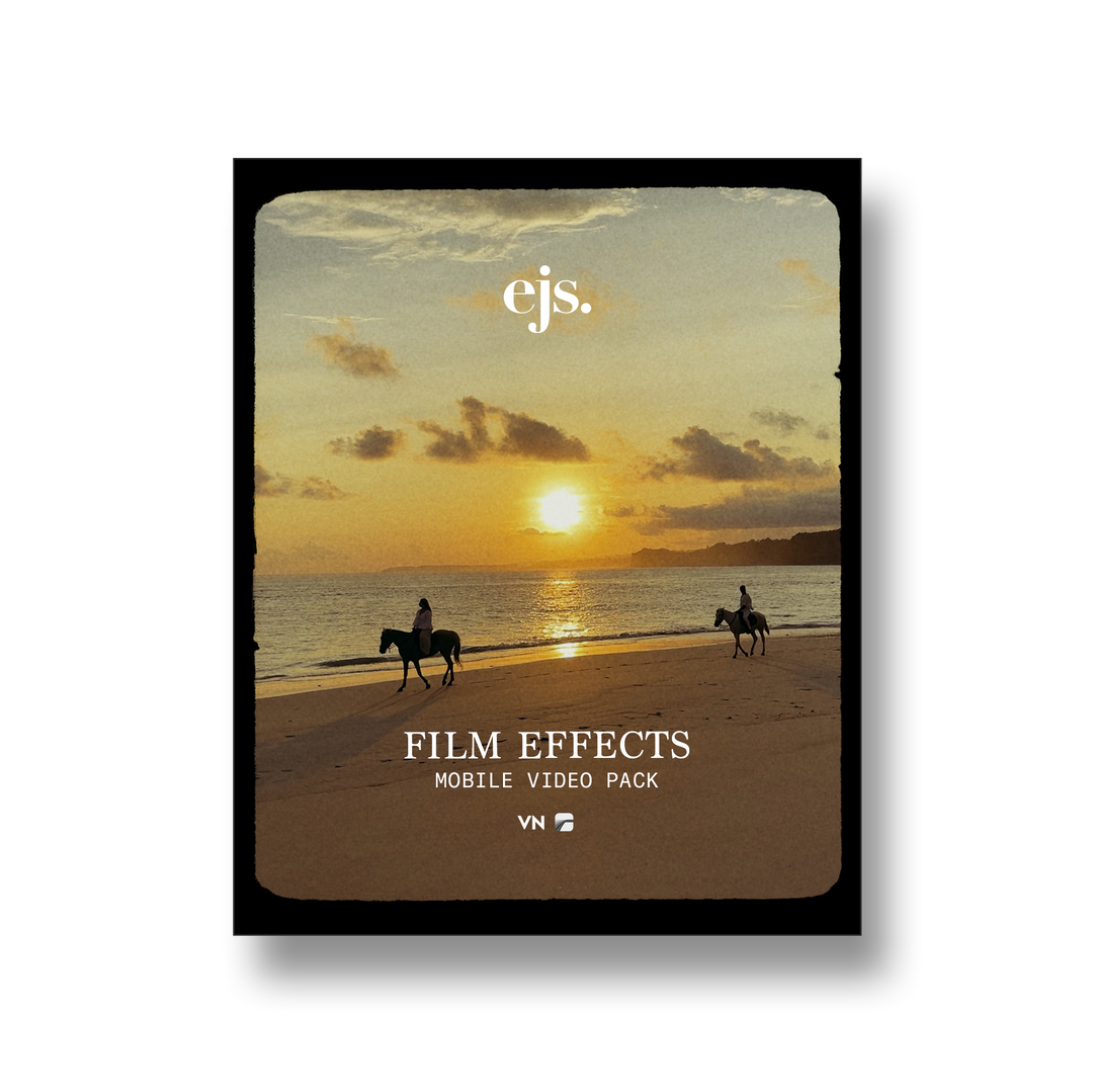 Mobile Video Film Effects Pack